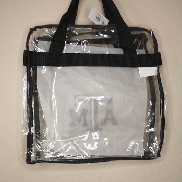 FOCO NCAA Texas A&M Clear Stadium Tote - Picture 2 of 5